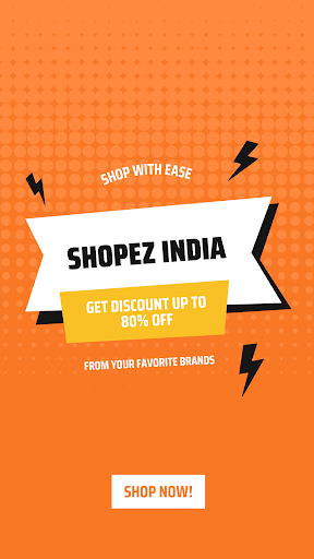 Android application ShopEZ India - Deals & Coupons screenshort