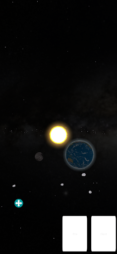 Android application SpaceFloating screenshort