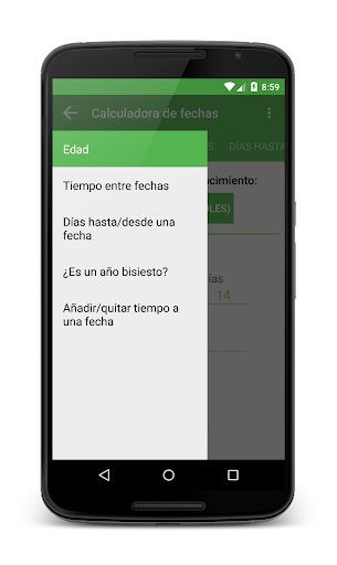 Vista previa de la aplicación