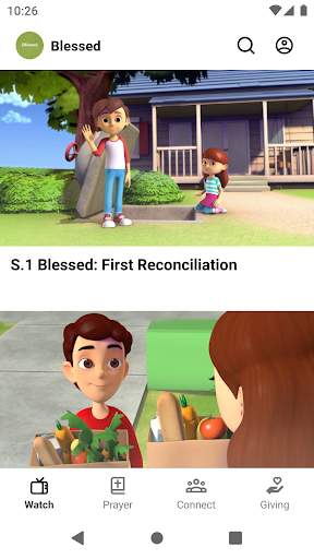 Android application Blessed: Dynamic Catholic screenshort