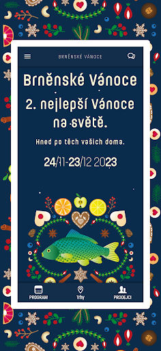 Android application Brněnské Vánoce screenshort