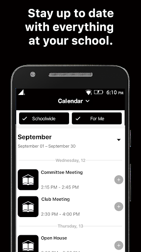 Android application Sage Hill School screenshort