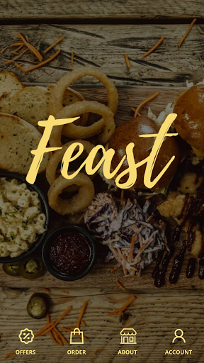 Android application Feast Takeout Deli screenshort