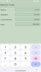 Diameter Finder - Circle Calc