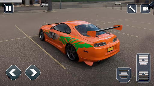 Android application Fun Race JDM Supra Car Parking screenshort