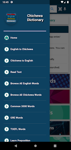 English : Chichewa Dictionary Screen 3