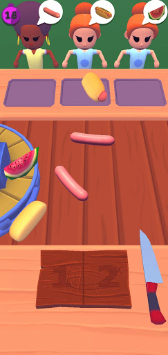Android application Lunch Rush screenshort