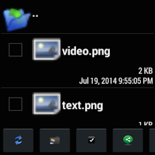 File Manager for Android Wear Screenshot