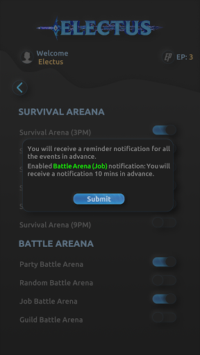 Electus Online Screen 3