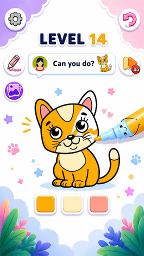 Satisfying ASMR Coloring Games Captura de Pantalla del Juego Android 4
