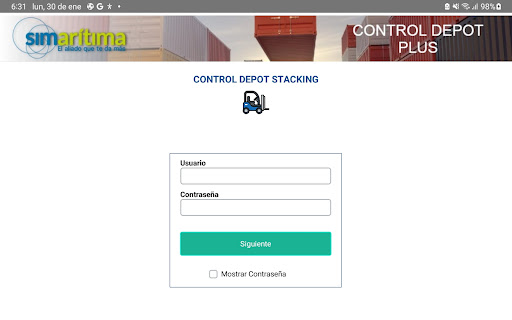 Android application Control Depot Stacking screenshort