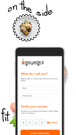Easy Eats Screen 2