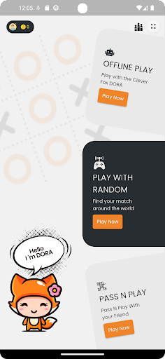 Android application Tic tac Toe. - XoY screenshort