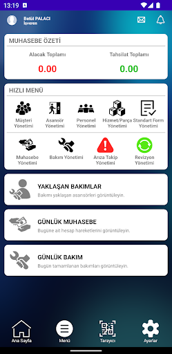 Asansör Bakım Yönetimi Screen 2