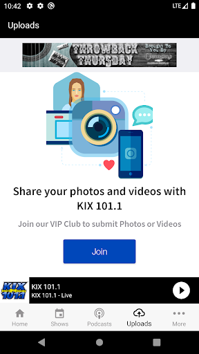 KIX 101.1 Screen 2