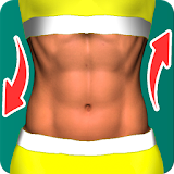 Perfect abs workout - waistline tracker icon