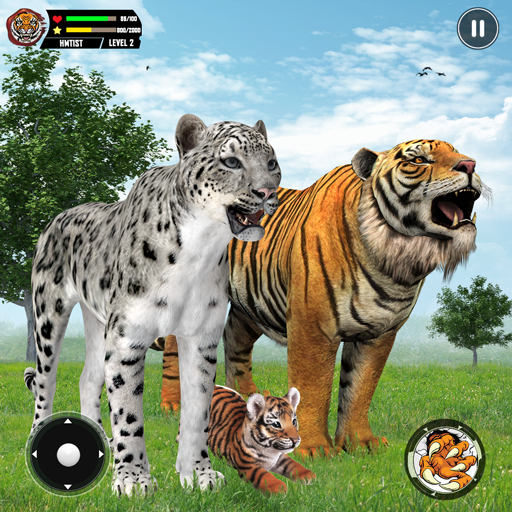 Tigre Selvagem: Jogo de Animai