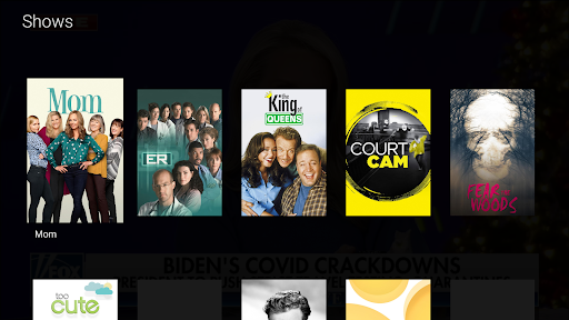 Screenshot of StratusIQ Fiber TV