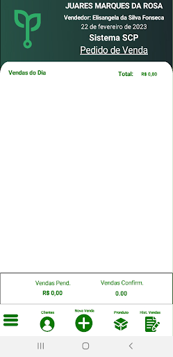 SCP Vendas Screen 3