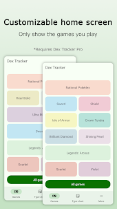 Dex Tracker - Pokédex