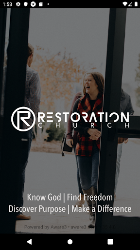 Restoration Church Gardner Screen 2