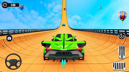 GT Car Stunt Fast Racing Game
