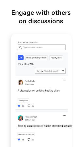 Global Health Promotion Hub screenshot 1