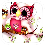 Pink Owl Theme icon
