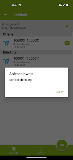 RE-Zähler Screen 2