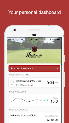 Android application Indianola Country Club screenshort