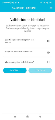 Comfacauca Screen 3