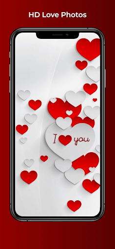 Android application Romantic Love Wallpaper screenshort