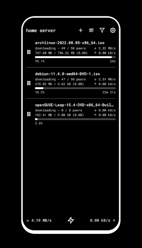 Remote for Transmission Screen 3