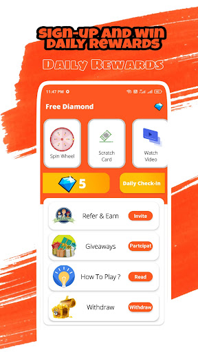 Daily Diamonds Rewards