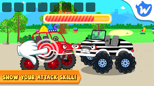 Wolfoo Monster Truck Police For MacOS