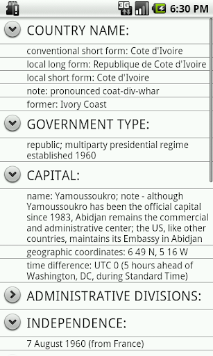 Ivory Coast Screen 3