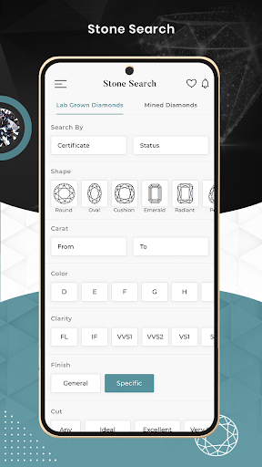 Android application JAS Diamonds, Inc. screenshort