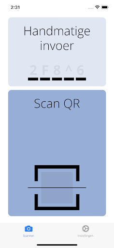 Android application Ticket Scanner screenshort