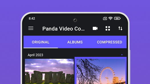 video compressor panda Resizer Mod APK {🤫Ad-Free/Pro features Unlocked} Gallery 1