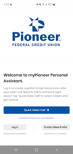 Android application myPioneer Personal Assistant screenshort