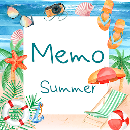 Εικόνα εικονιδίου Sticky Memo Notepad Summer