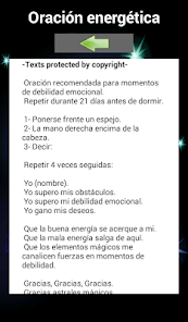 Captura 6 Oraciones Esotéricas- El poder android