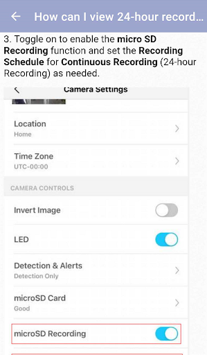 Android application Tp Link Tapo C200 Guide screenshort