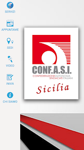 Screenshot 1 Confasi Sicilia CAF Patronato android
