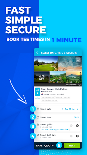 Screenshot of Golfdigg