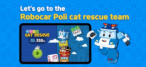 Android application Robocar Poly Cat Rescue screenshort
