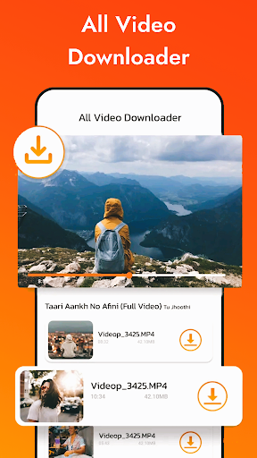 Android application All Video Downloader HD 2024 screenshort