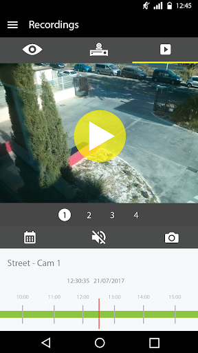 Ghin Antifurti EasyView Screen 3