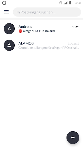 Android application aSMS screenshort