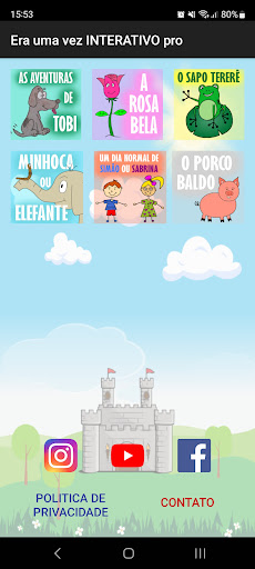 Android application Era Uma Vez INTERATIVO pro screenshort